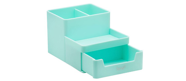 Organizador plástico de mesa da BRW
