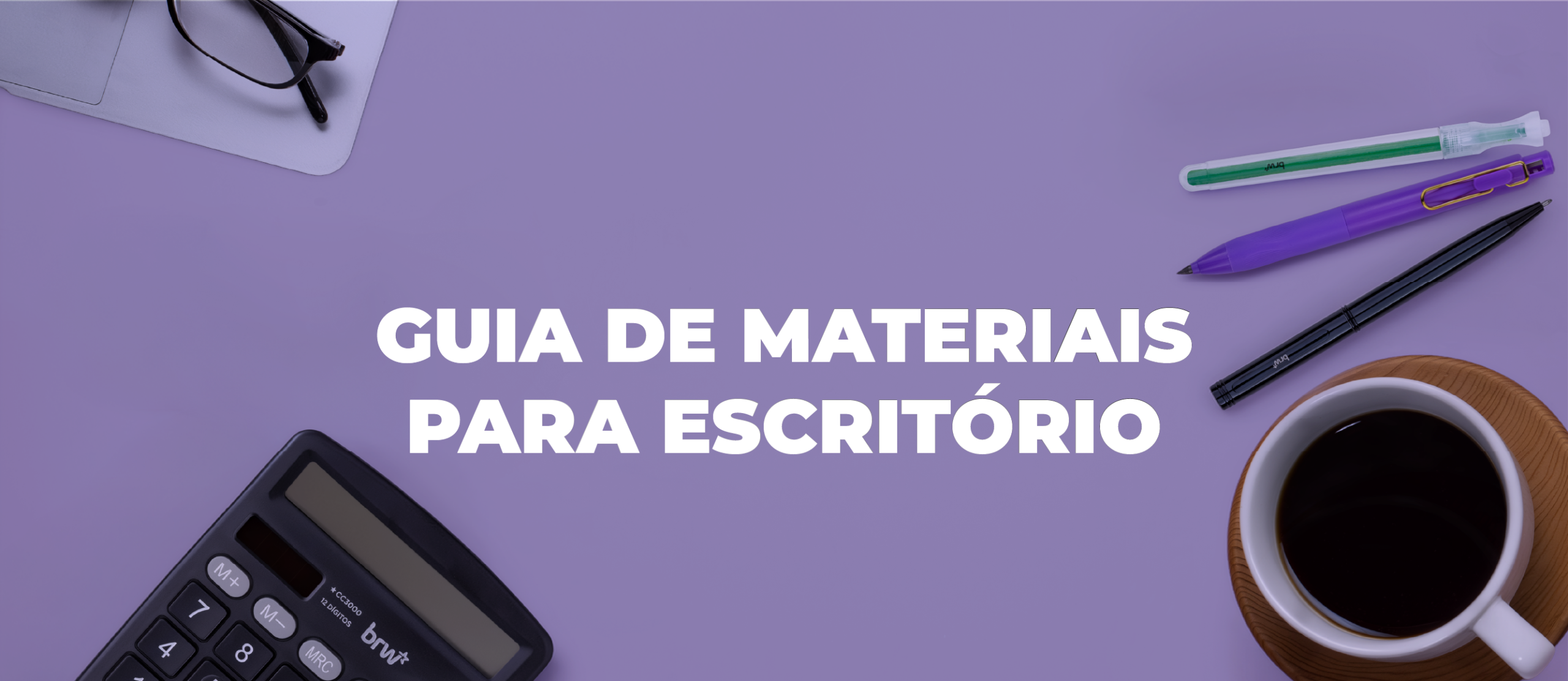 Materiais essenciais para um escritório organizado e eficiente