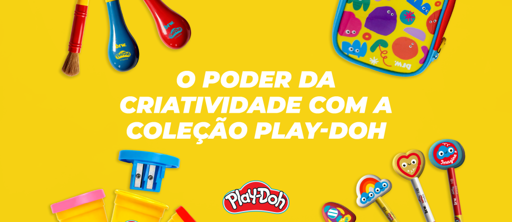 O poder da criatividade com a Colação Play-Doh